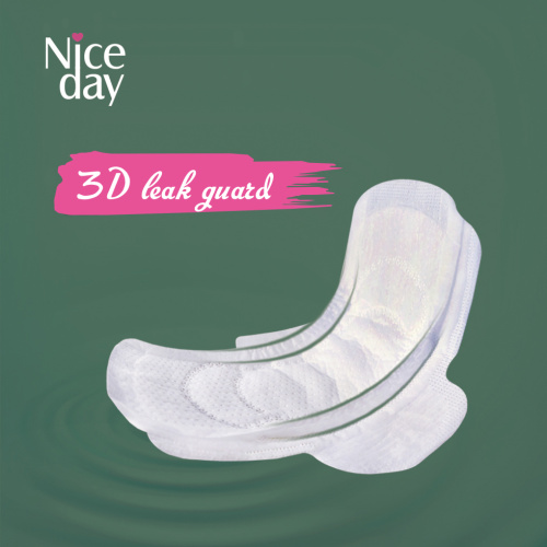 Sport girl 3D leak guard sanitary napkin