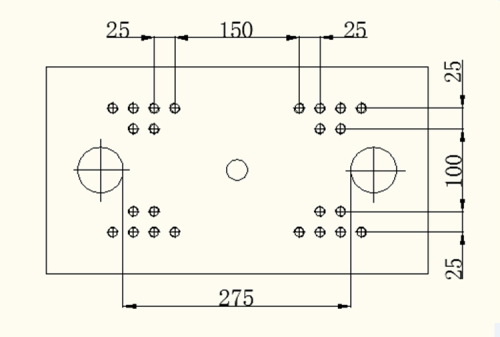 Platzsparende hydraulische Formmaschine