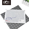 Clear File Holder Cat style PP zipper file holder Supplier