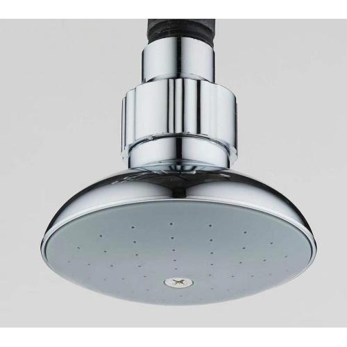 225mm ABS Plastic Chrome Affordable Practical White Top Over head Rain Shower Head