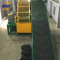 scrap tire recycling shredding machine