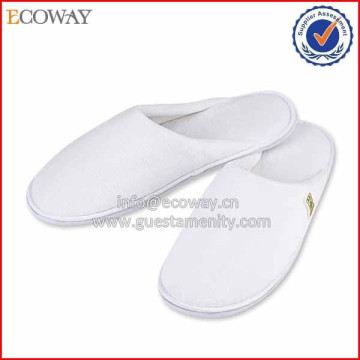 Wholesale New Style EVA Sole Hotel Disposable White Hotel Slippers