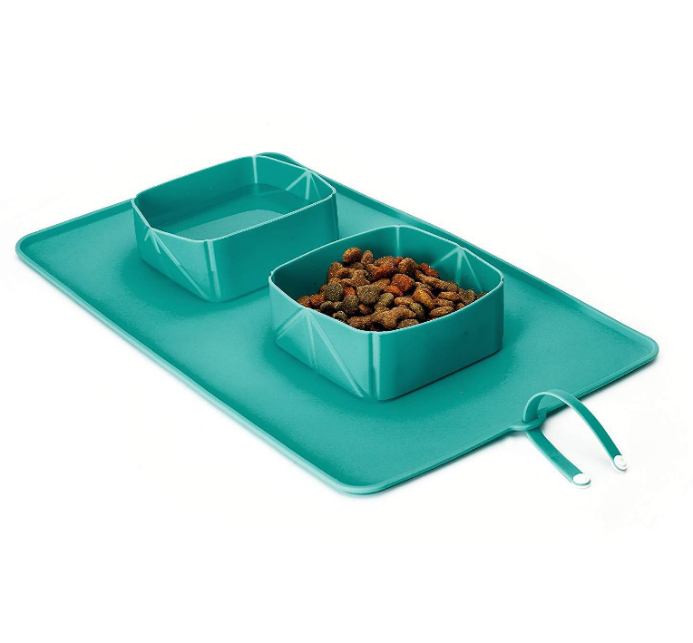Foldable Silicone Pet Feeding Bowl