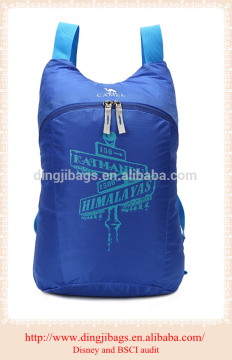 Manufacturer popular fashion foldable bag backpack