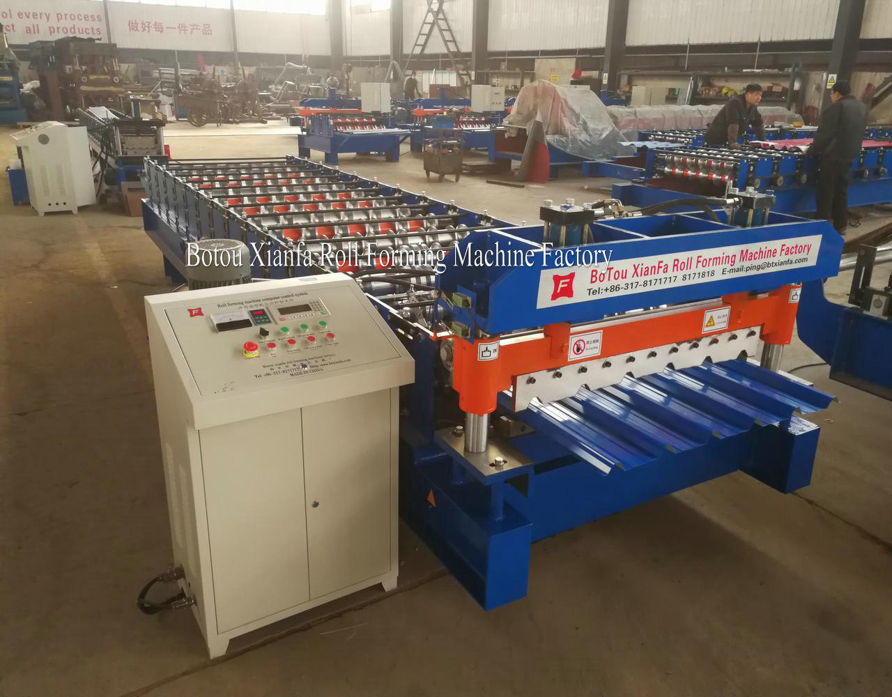 Roof Ibr Sheeting Machine