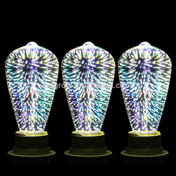 ST64 Vintage Edison Design E26 3,5 watt 6000 k cool Weiß Schöne und Romantische LED Dekorative Glühbirnen für Weihnachten