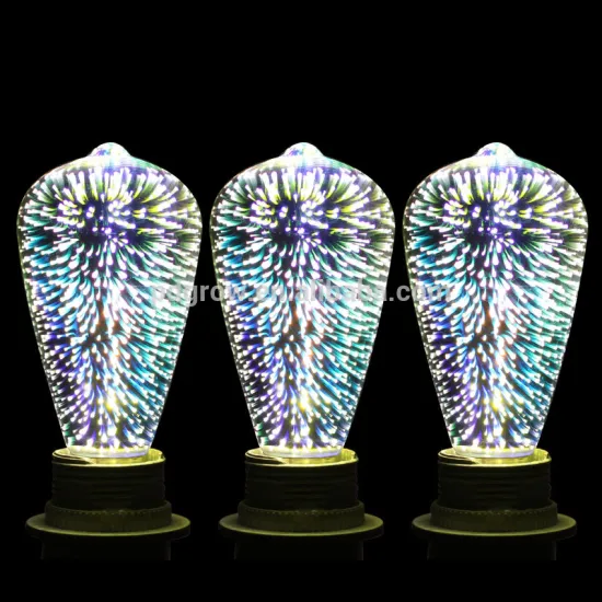 3D Stereo Color Changing LED Firework Christmas Lights for Holiday Decoration