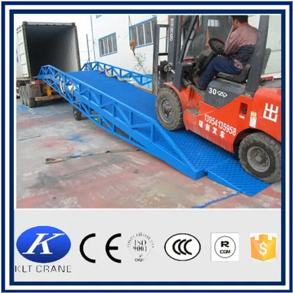 hydraulic loading dock leveler