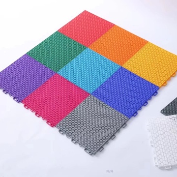 PP Interlocking Removable Floor Tiles for Outdoor Basketball Sports Flooring