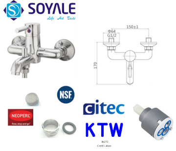 High Quality Brass Shower Faucet Tap Water Mixer (SY-SD97001-3)