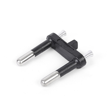 Brazylia 2 -pinowa wtyczka wtyczka Euro 2 szpilka adapter