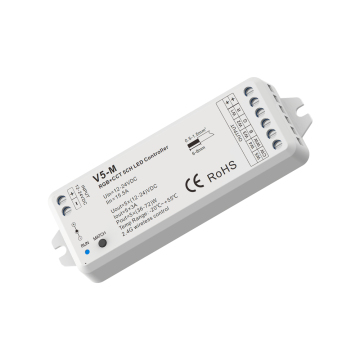 Skydance V5-M LED-Controller: RGB CCT 5 Kanal RF Wireless PWM