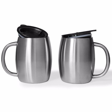 14 oz Double Wall Stainless Steel Vacuum Insulated Travel Tumbler Cup