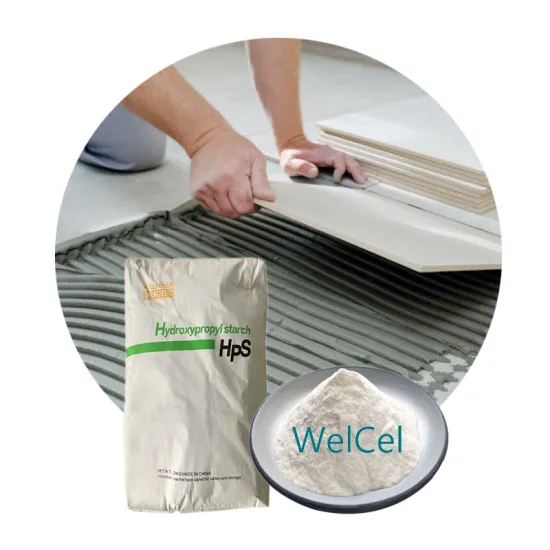 Hydroxypropyl Starch Ether for Tile Adhesive and Mortar Thickeners in Dry Construction Mixtures
