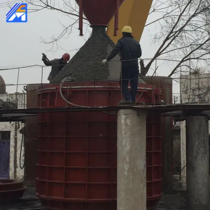 Precast concrete pipe steel mold