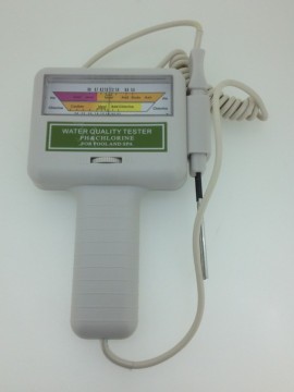 PC-101 pH Meter. Swimming Pool SPA Water pH Meter &Cl2 Chlorine Meter