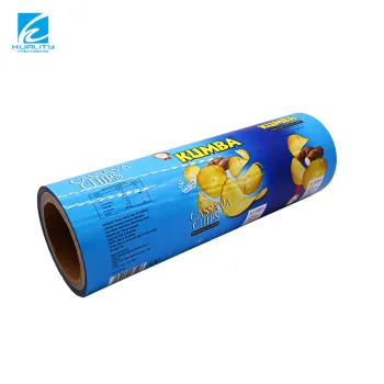 Custom Print Plastic Food Packaging Film for Potato Chips