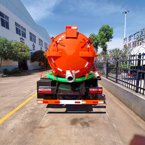 Dongfeng небольшие вакуумные канализационные грузовики