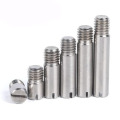 Stainless Steel Slotted Headless Screws With Shank