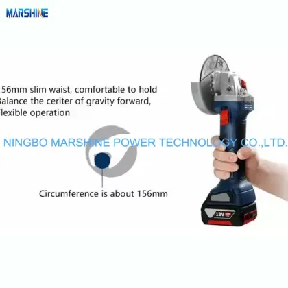 Brushless Motor Cordless Angle Grinder