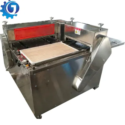 Square Cake Cutting Machine - Pastries Cubes Cutter Machine