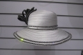 Женская атласная лента формальная церковная шляпа