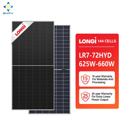 Longi Solar Panels: High-Power 625W to 660W Monocrystalline and Bifacial Photovoltaic Modules from China