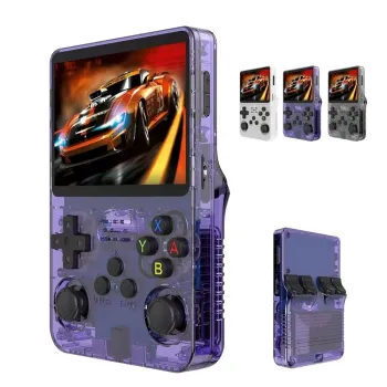 New R36 Game Console: 3.5-inch Color Screen with 20+ Classic Game Simulators in Retro Handheld Design