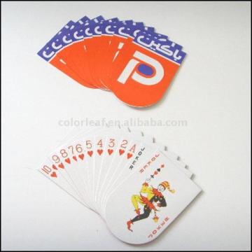Special Shape Poker Card
