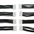Haz de cables automotrices con conector micro JST de 1,25 mm y 6 pines