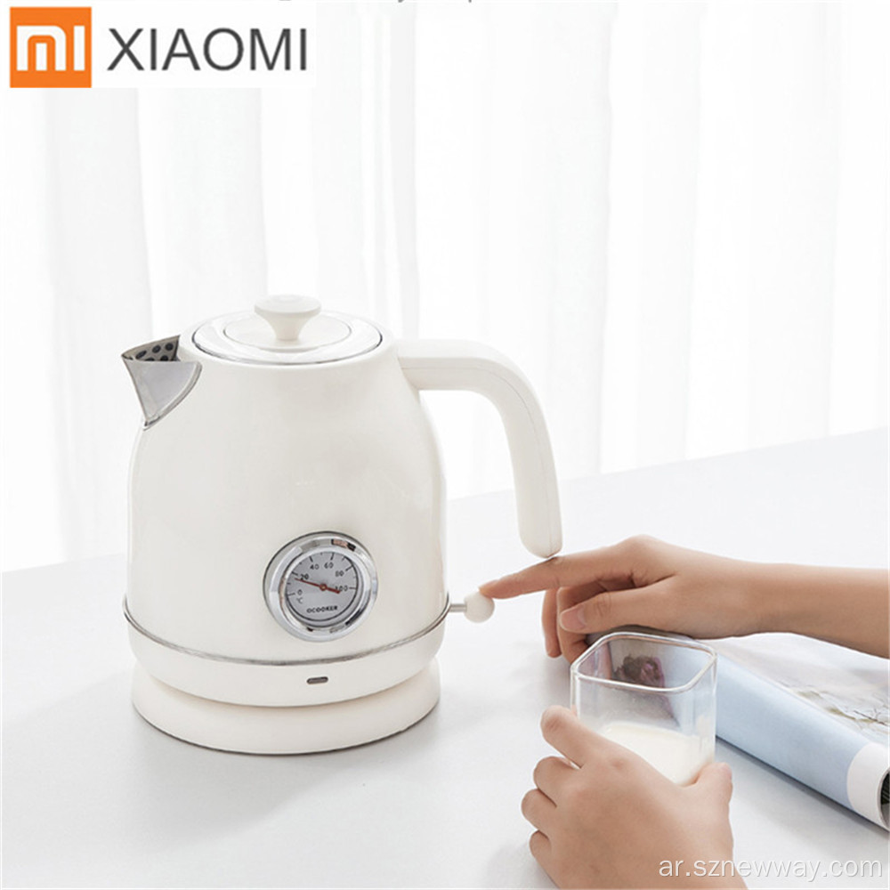 Xiaomi Ocooker Water Kettle 1.7L مع عرض درجة الحرارة