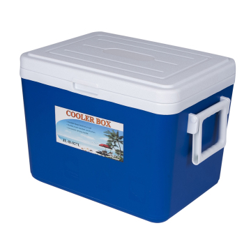 PP Plastique Pêche extérieure 27L Boîte à refroidisseur carré