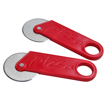 hot-selling stainless steel pizza cutter plastic handle