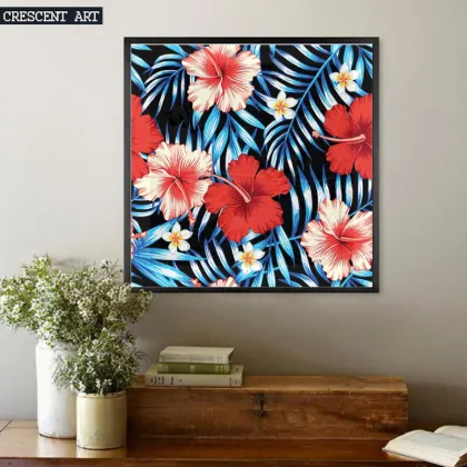 Realism Floral Art Painting on Canvas
