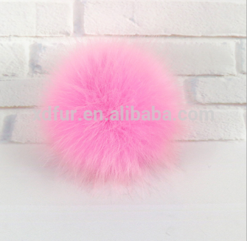 fake fox fur pompom fox fur ball