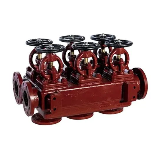 Marine cast iron single row suction stop valve