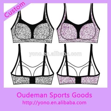 wholesale custom women multicolor fitness sports bra &yoga bra