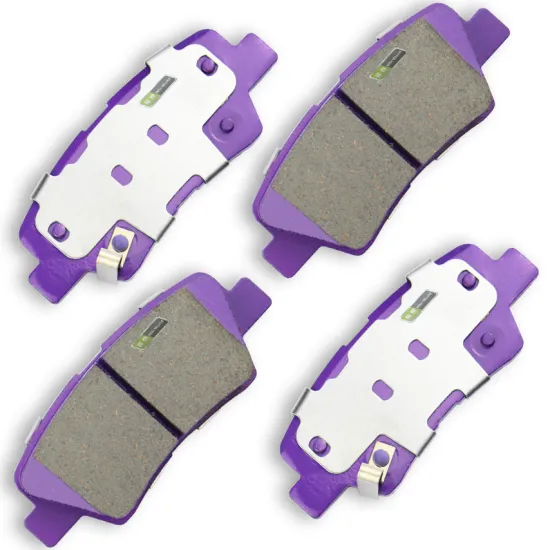 Win World OEM D1313 Direct Factory Semi Metallic Ceramic Brake Pads for Hyundai