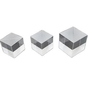 Custom High Precision Optical Glass K9/BK7 Cube Beam Splitter