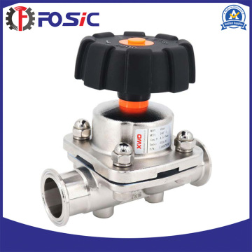 Sanitary Manual Clamped Diaphragm Valve