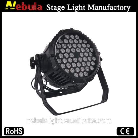 Nebula 54 3w Led RGBW Cheap Outdoor Lighting Waterproof Par Can Light
