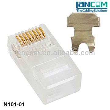 LC Factory price RJ45 plug, Modular plug UTP STP CAT5e/CAT6, cat7 rj45 plug