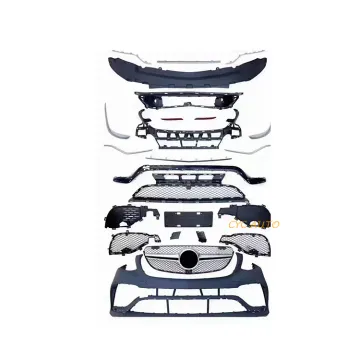 W166 Bodykit Full Set Bumper Assembly Car GLE63 Rear Bumper Diffuser for Mercedes-Benz GLE Class 2015-2018