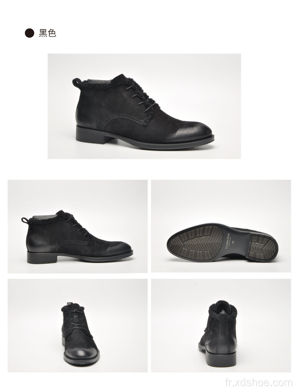 Botte business casual en nubuck