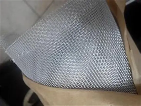 galvanized steel window screen