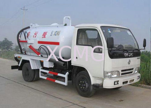 Vaccum Waste Collection Truck Xzj5120gxw For Irrigation, Drainage And Suction Any Kind Of Noncorrosive Mucus Liquid