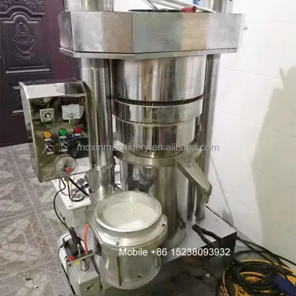 Moxin Commercial Hydraulic Almond Oil and Coconut Oil Extract Machine for Canada
