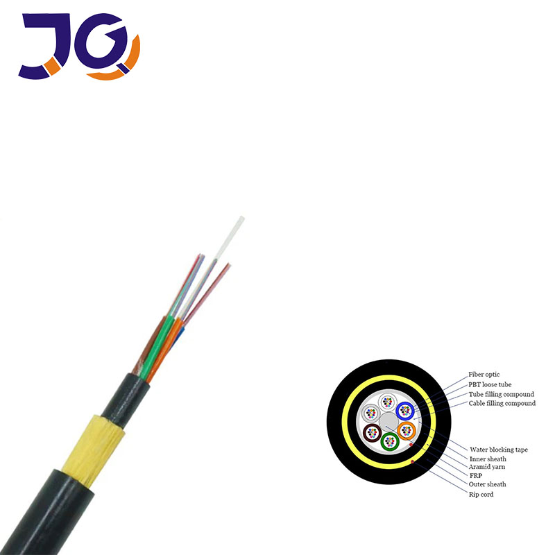 ADSS Fiber Optic Cable 24 48 Core 200m