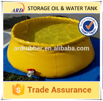portable open water tank onion water tank bladder
