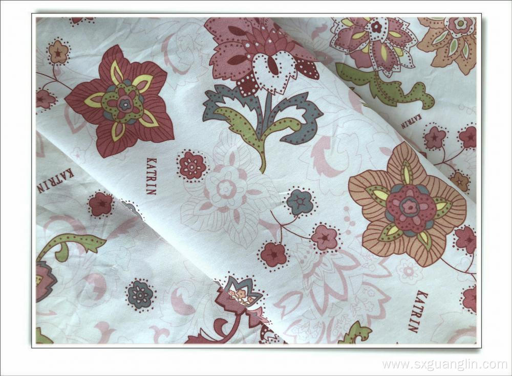 High Density of Cotton Poplin Print Fabric